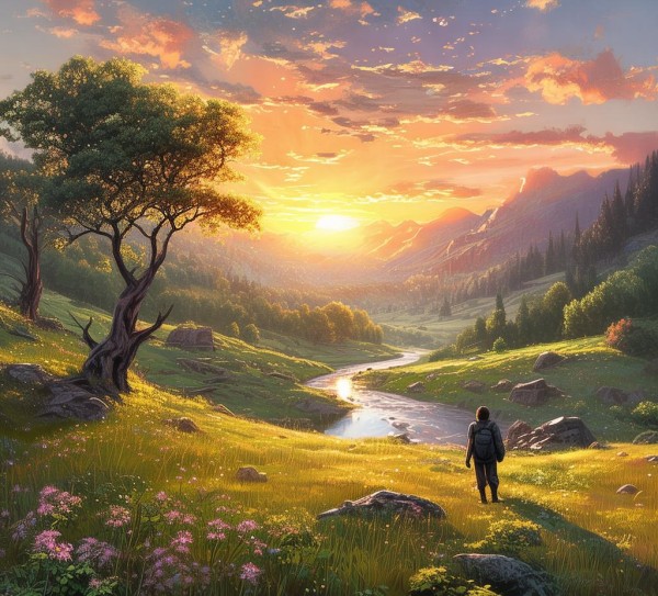 诗意风景，人生画卷的细腻描绘